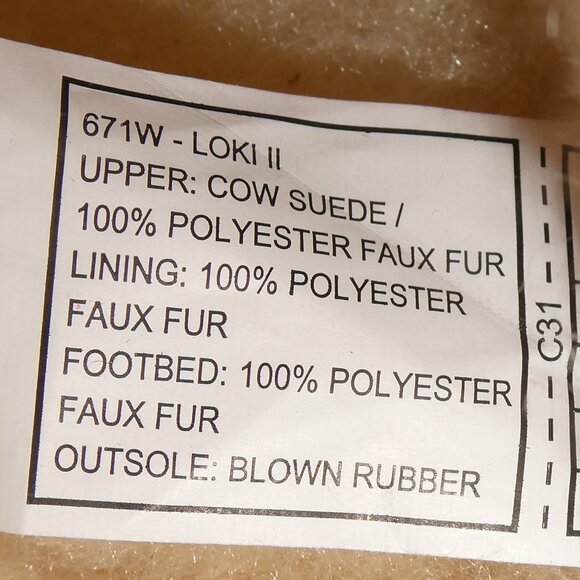 NWT- Bearpaw Loki Women’s Slipper Size 7 - Picture 6 of 8